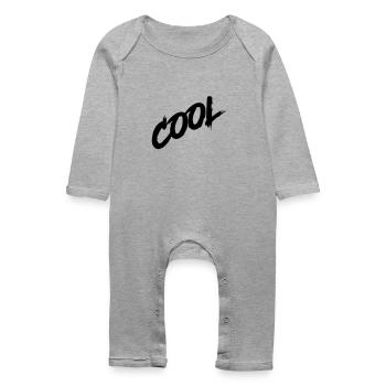 cool - Grenouillère bio Bébé - gris chiné - Devant