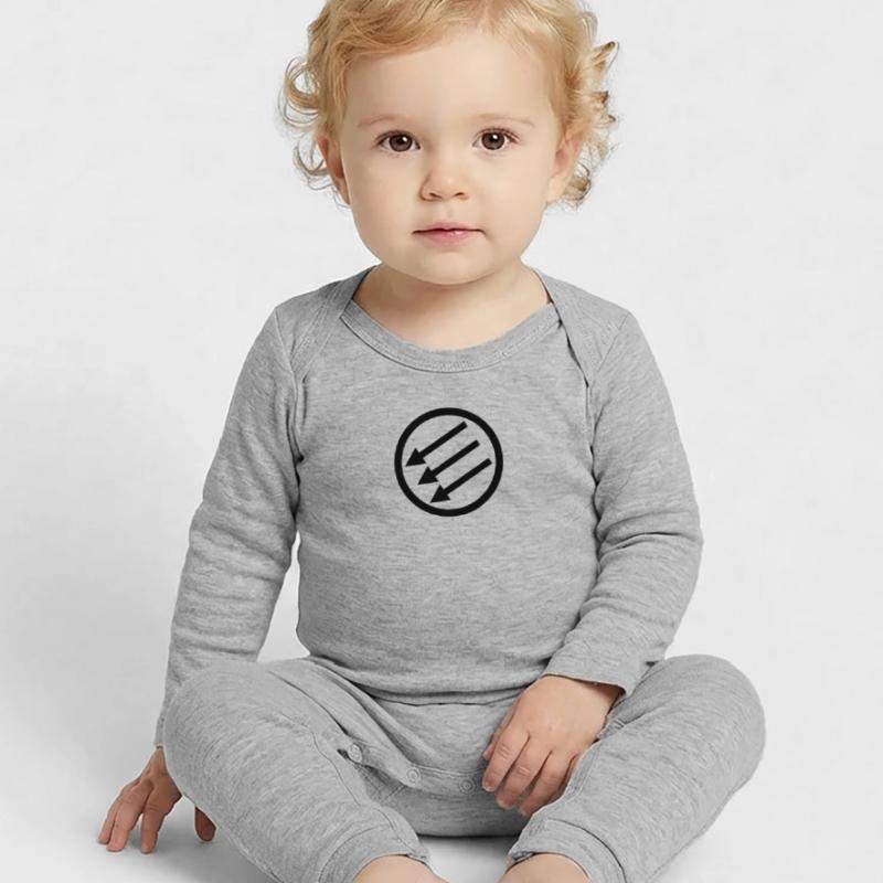 Järnfronten / Eiserne Front / Iron Front Baby Bio Strampler