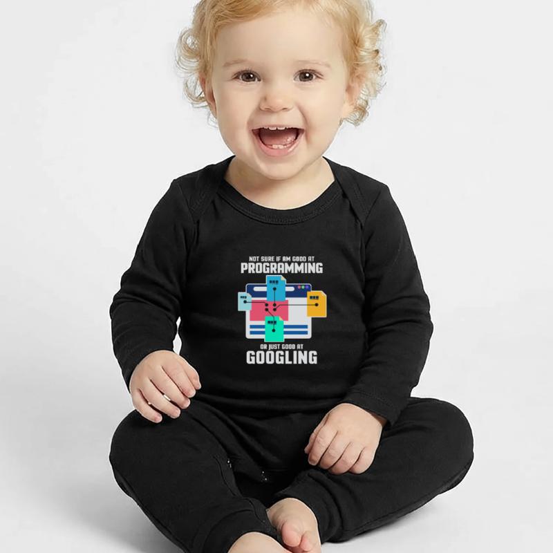 Programmer Programming IT Computer Gift Baby Organic Romper
