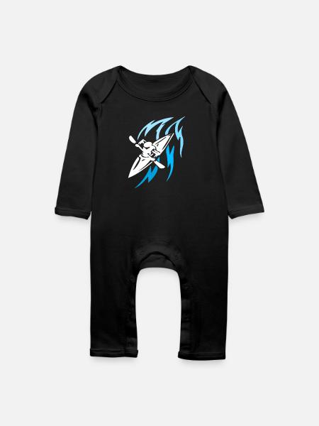 Rudersport - Baby Bio Strampler - Schwarz