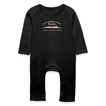 PAQUEBOT FRANCE - Baby Organic Romper - black - Front