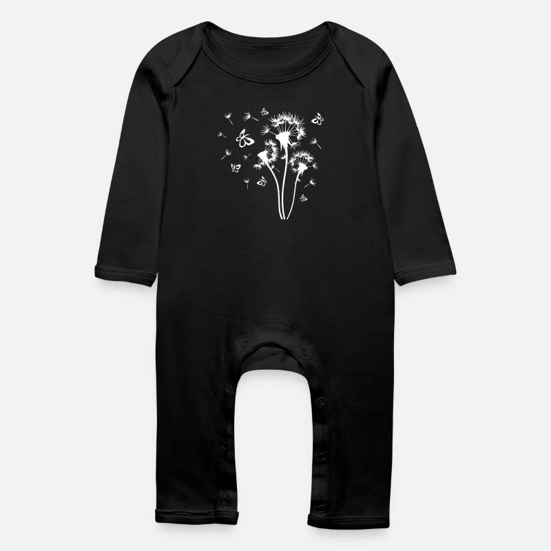 Pusteblume - Grenouillère bio Bébé - noir