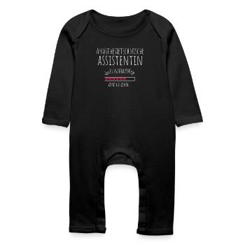 Anästhesietechnische Assistentin in Ausbildung - Baby Bio Strampler - Schwarz - Vorne