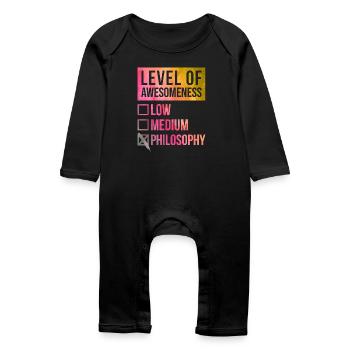 Philosophy - Baby Organic Romper - black - Front