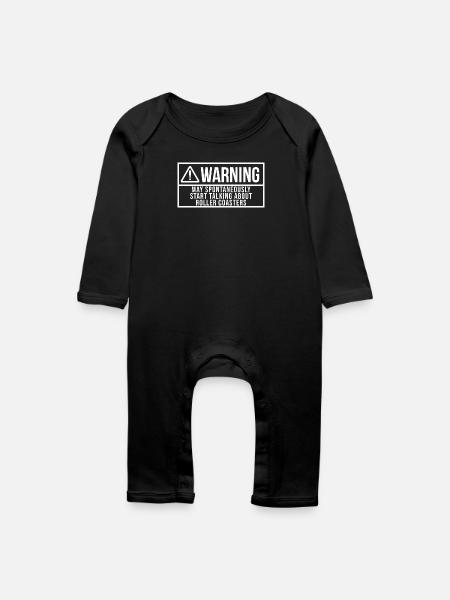Achterbahn Achterbahn Achterbahn Achterbahn - Baby Bio Strampler - Schwarz