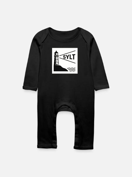 Sylt - Baby Bio Strampler - Schwarz
