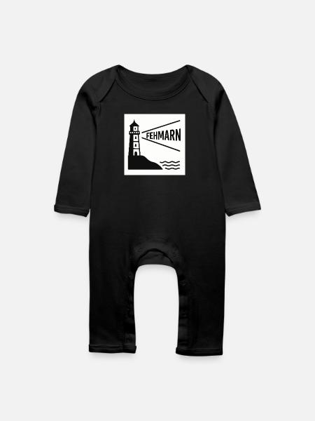 Fehmarn - Baby Bio Strampler - Schwarz