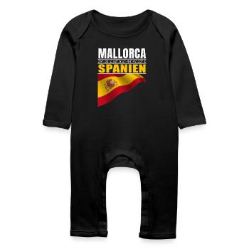 Majorca - Baby Organic Romper - black - Front