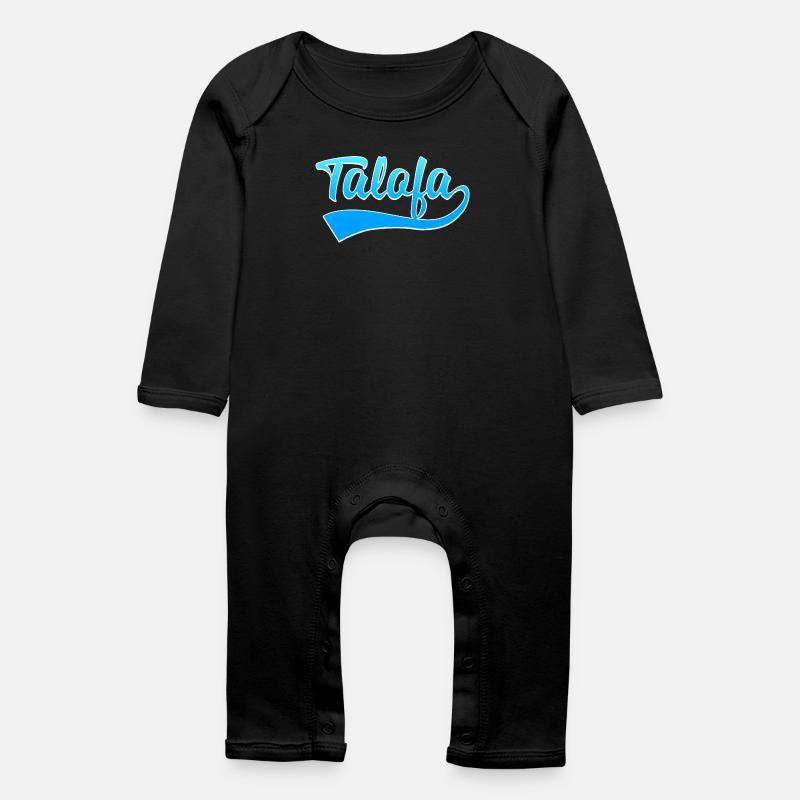 Samoa - Baby Bio Strampler - Schwarz