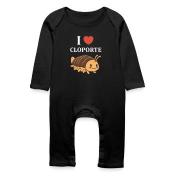 Woodlouse - Baby Organic Romper - black - Front