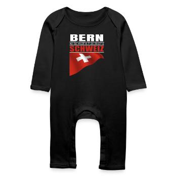 Bern - Baby Organic Romper - black - Front