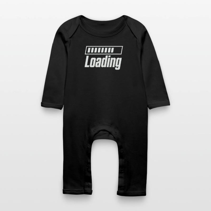 Loading Loading Bar Baby Organic Romper