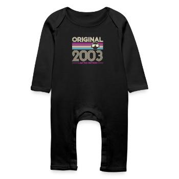 Original 2003 édition limitée - Grenouillère bio Bébé - noir - Devant