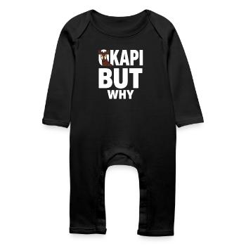 Okapi-liebhaber Okapi-tier Seltene Tierweltliebe - Baby Bio Strampler - Schwarz - Vorne