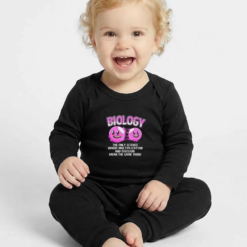 Molecule Structural Formula Baby Organic Romper