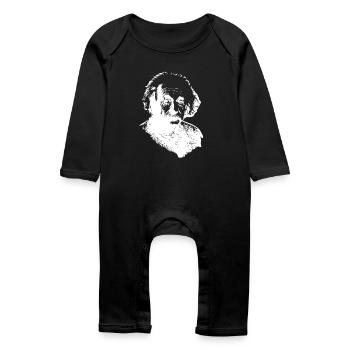 Nous sommes Ulmers - Grenouillère bio Bébé - noir - Devant