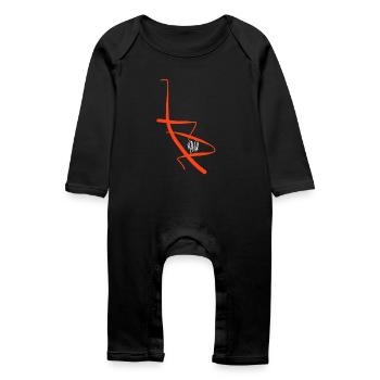 Basel - Baby Organic Romper - black - Front