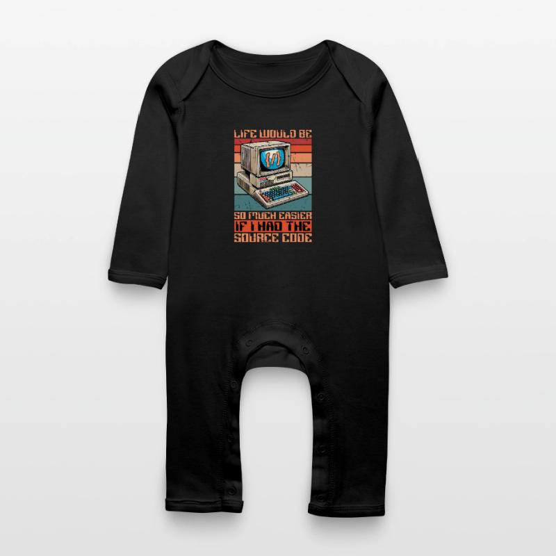 Coder Life Would Be So Much Easier Web Developer Baby Organic Romper