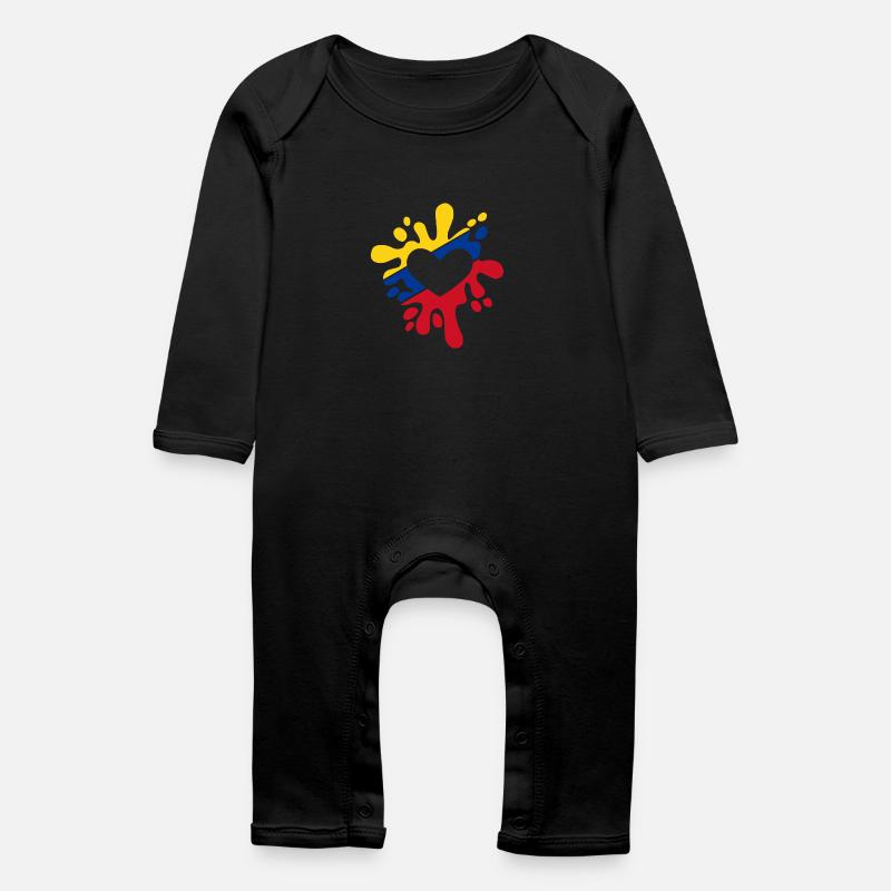 Colombie - Grenouillère bio Bébé - noir