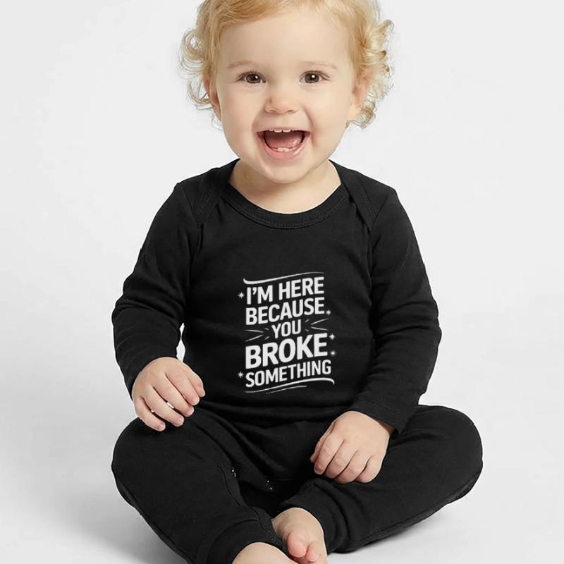 Technischer Support Computerfreak Nerd Baby Bio Strampler