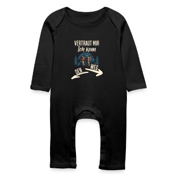Errer - Grenouillère bio Bébé - noir - Devant