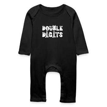 Cadeau d’anniversaire 10 ans, 10 ans, pour garçons et filles - Grenouillère bio Bébé - noir - Devant