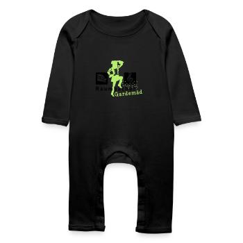 Raumbacher Garde3 - Baby Bio Strampler - Schwarz - Vorne