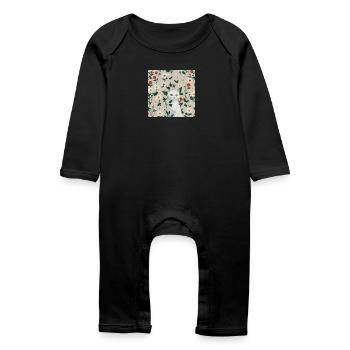 Find me! - Baby Organic Romper - black - Front