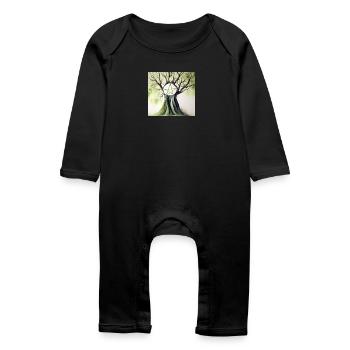 sketch to image 20241129 193209 - Baby Bio Strampler - Schwarz - Vorne