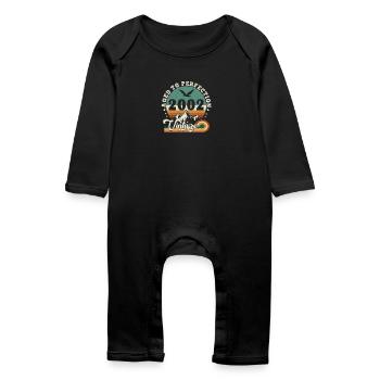 Aged to perfection 2002 Retro -Edition 2025. - Baby Organic Romper - black - Front