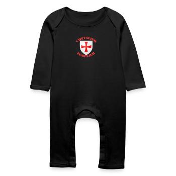 TEMPLIER - Grenouillère bio Bébé - noir - Devant