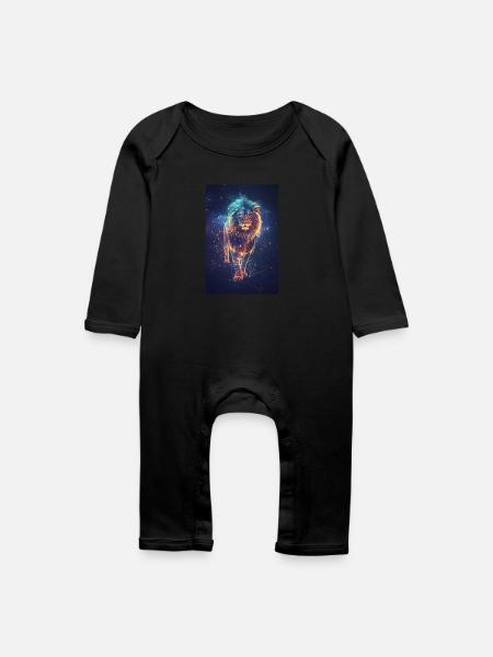 Zwillinge - Baby Bio Strampler - Schwarz