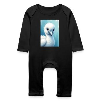 Albatross - Baby Organic Romper - black - Front