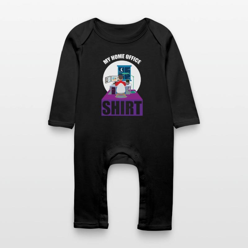 Codeur de nuit Programmeur Graphique de bureau Grenouillère bio Bébé