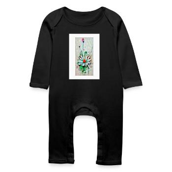 klajgrdajtscwlj - Grenouillère bio Bébé - noir - Devant