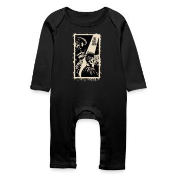 Punk Barber scharfe Schnitte - Baby Bio Strampler - Schwarz - Vorne