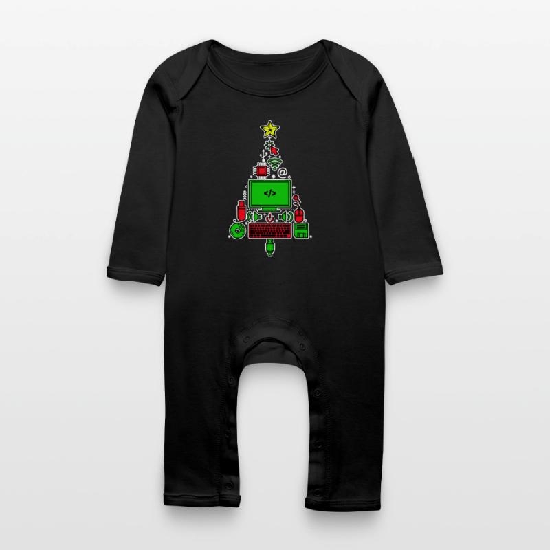 Code Debug Scripting Developer Computer Geek Baby Organic Romper
