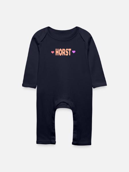 Horst - Baby Bio Strampler - Navy