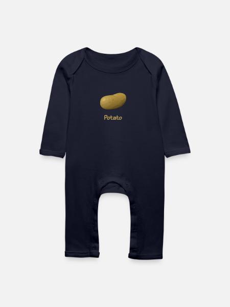 Potato - Baby Bio Strampler - Navy