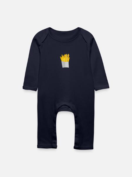Pommes - Baby Bio Strampler - Navy