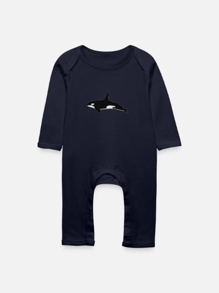 Orca - Baby Bio Strampler - Navy
