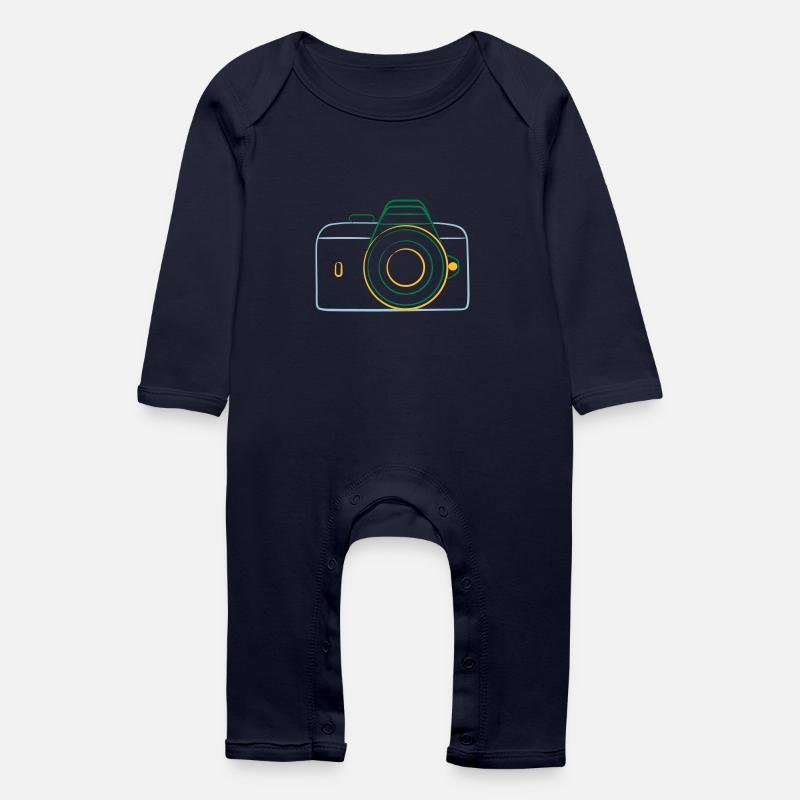 Camera de - Baby Bio Strampler - Navy
