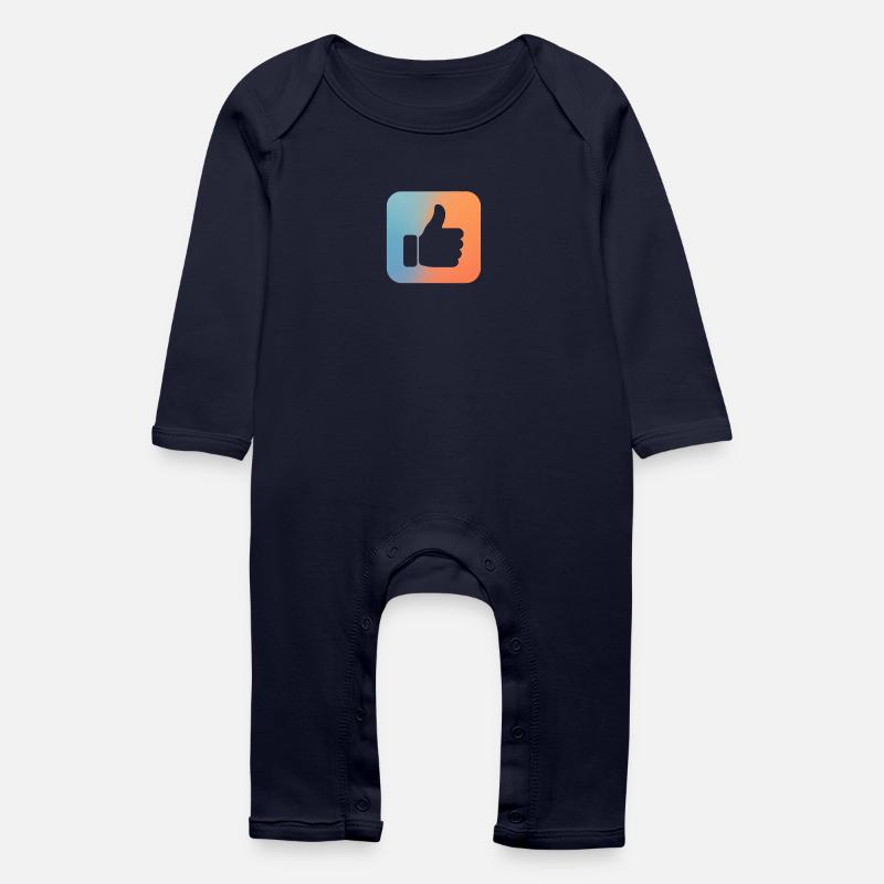 LikeSummer - Grenouillère bio Bébé - marine