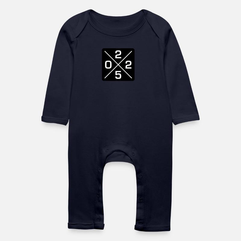 2025 - Grenouillère bio Bébé - marine