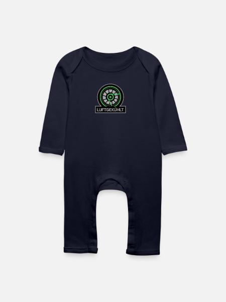 Luftgekühlt - Baby Bio Strampler - Navy