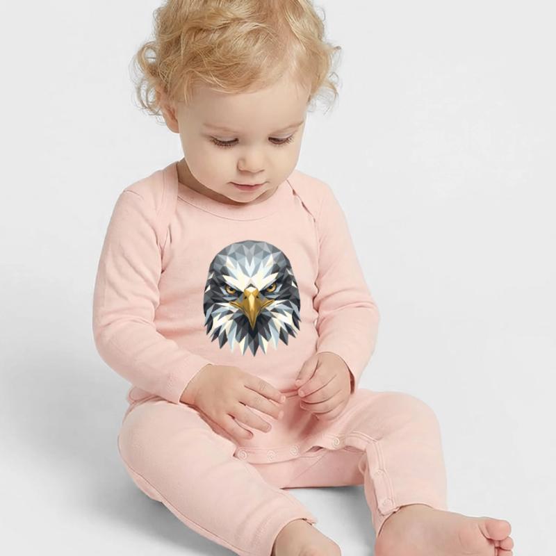 Eagle Bald Eagle Golden Eagle White-tailed Eagle Baby Organic Romper