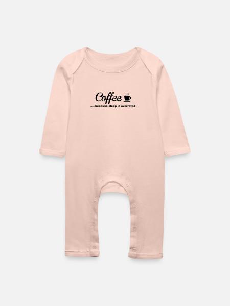 Coffee - Baby Bio Strampler - Kristallrosa
