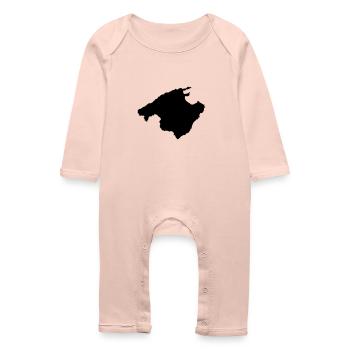 Majorca - Baby Organic Romper - crystal pink - Front