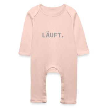 Stromberg Läuft. - Baby Bio Strampler - Kristallrosa - Vorne