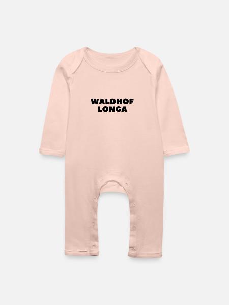 Waldhof longa - Baby Bio Strampler - Kristallrosa